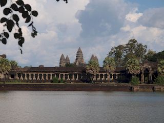 Angkor Wat behind its moat, Angkor • Cambodia